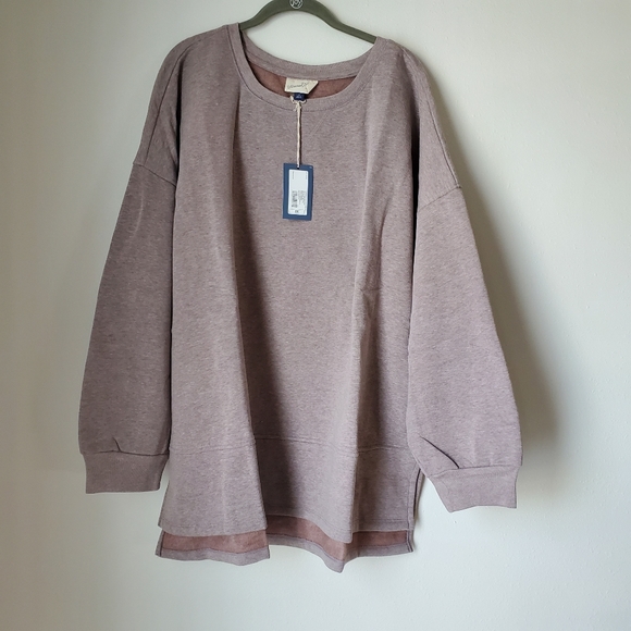 Universal Thread Tops - Tunic length sweatshirt 2X